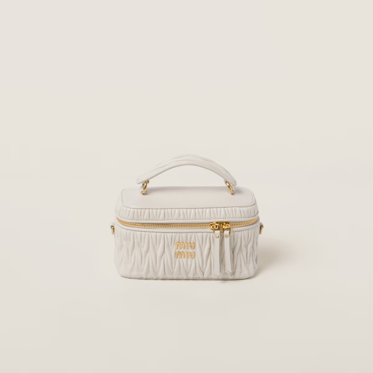 Miu Miu Bolso bandolera de napa Matelassé
