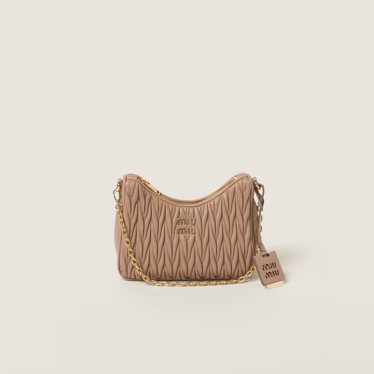 Miu Miu Bolso bandolera de napa Matelassé