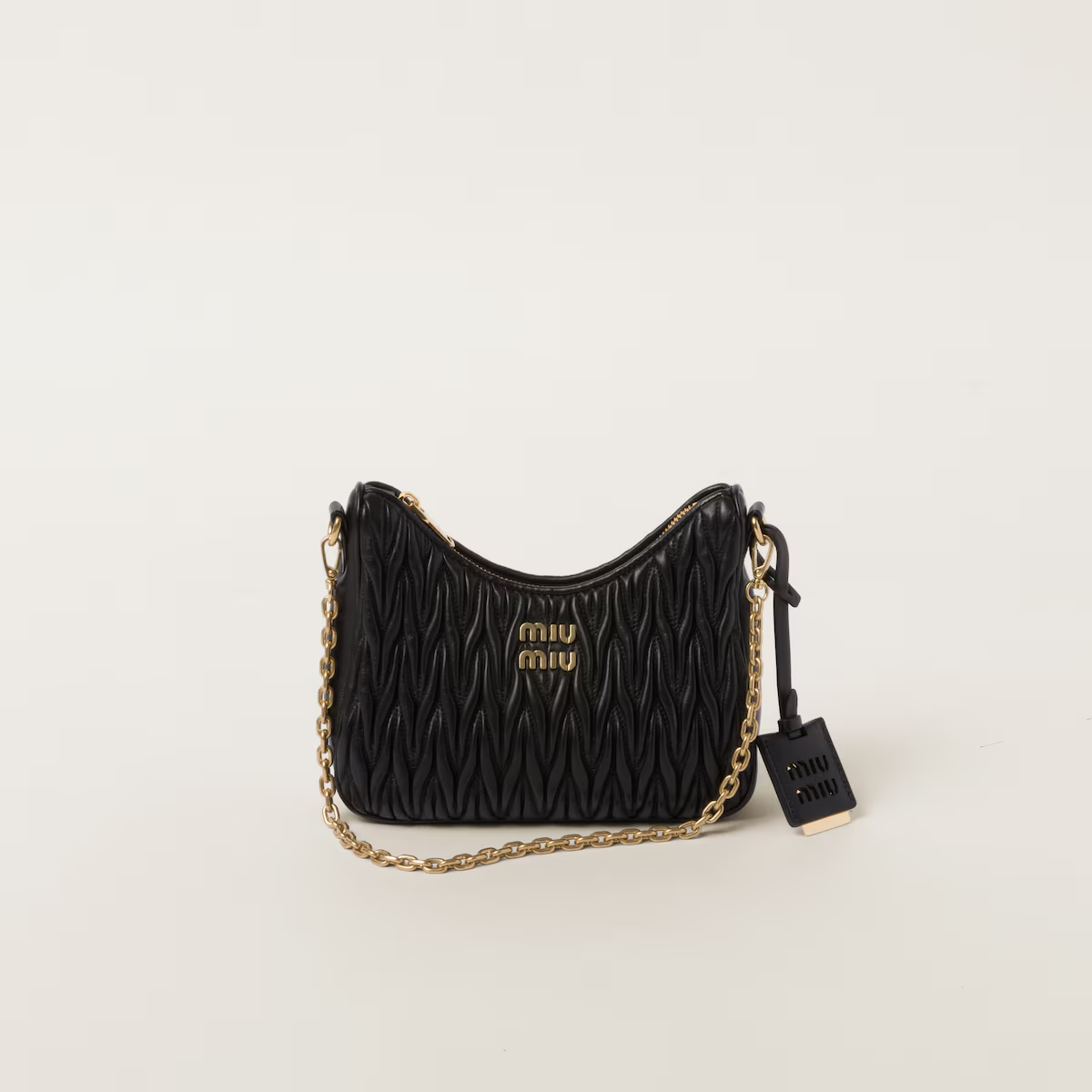 Miu Miu Bolso bandolera de napa Matelassé