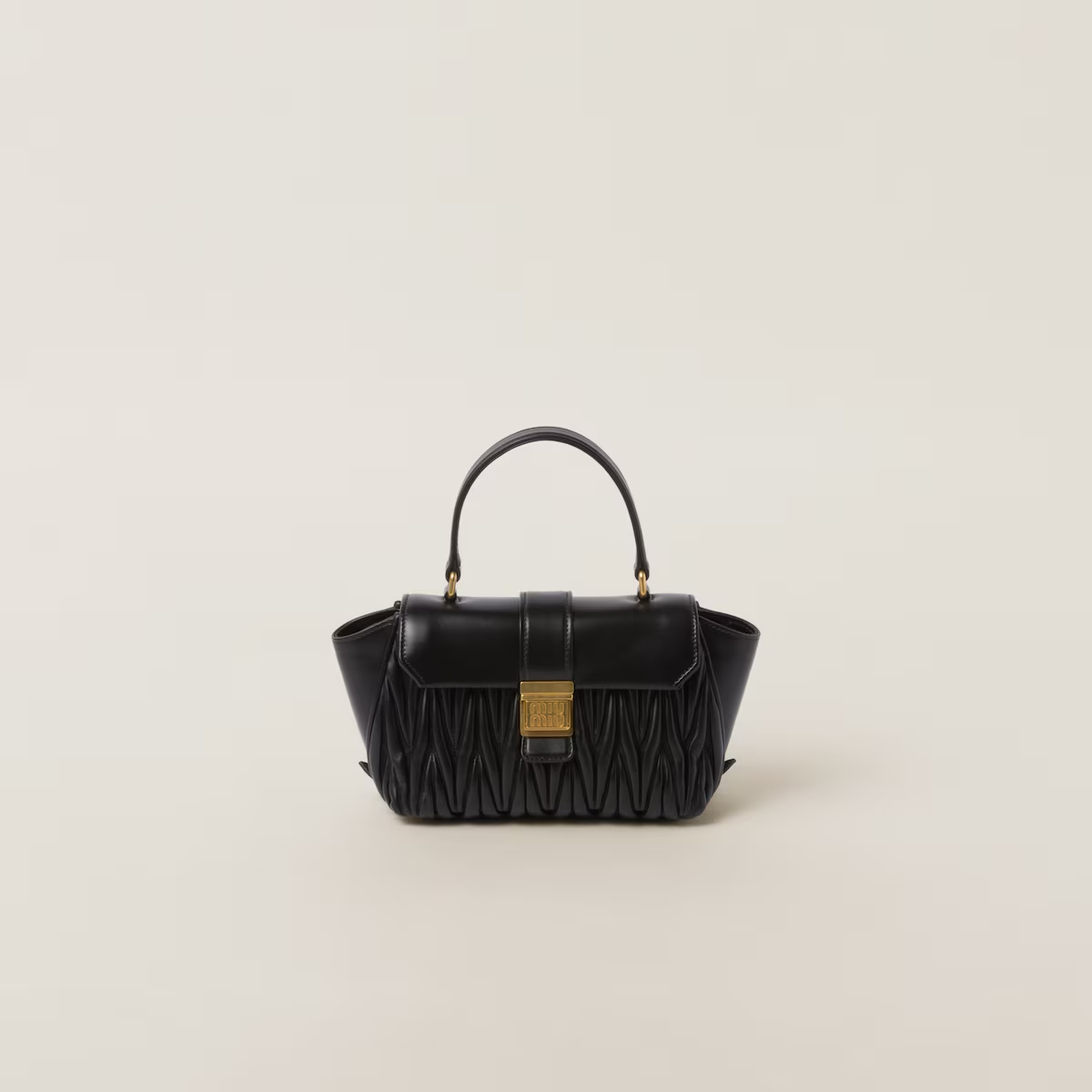 Miu Miu Bolso de mano de napa Matelassé