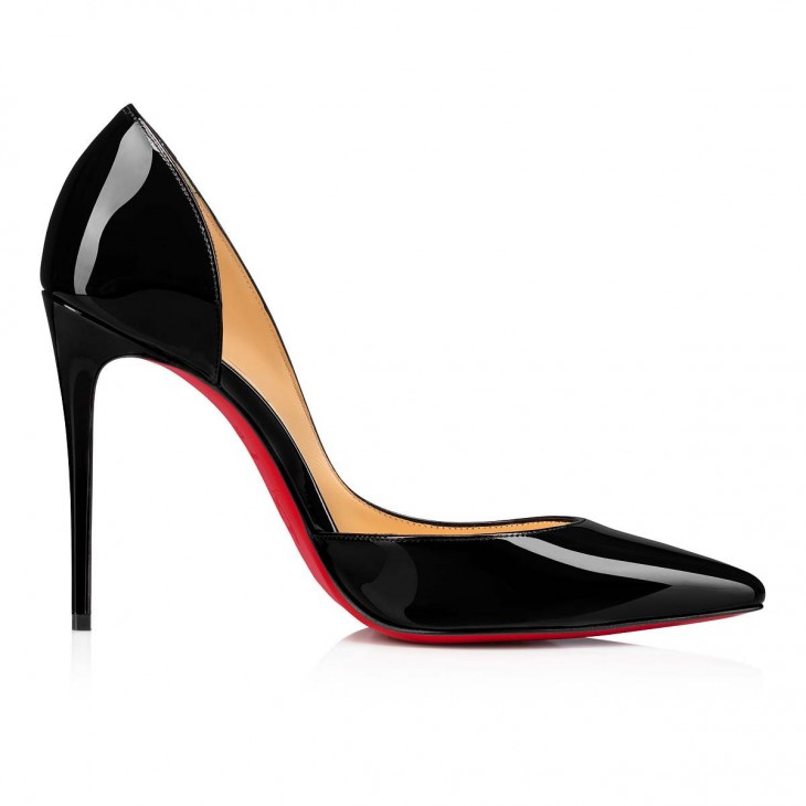 Iriza 100 mm Pumps - Patent calf leather - Black - Women