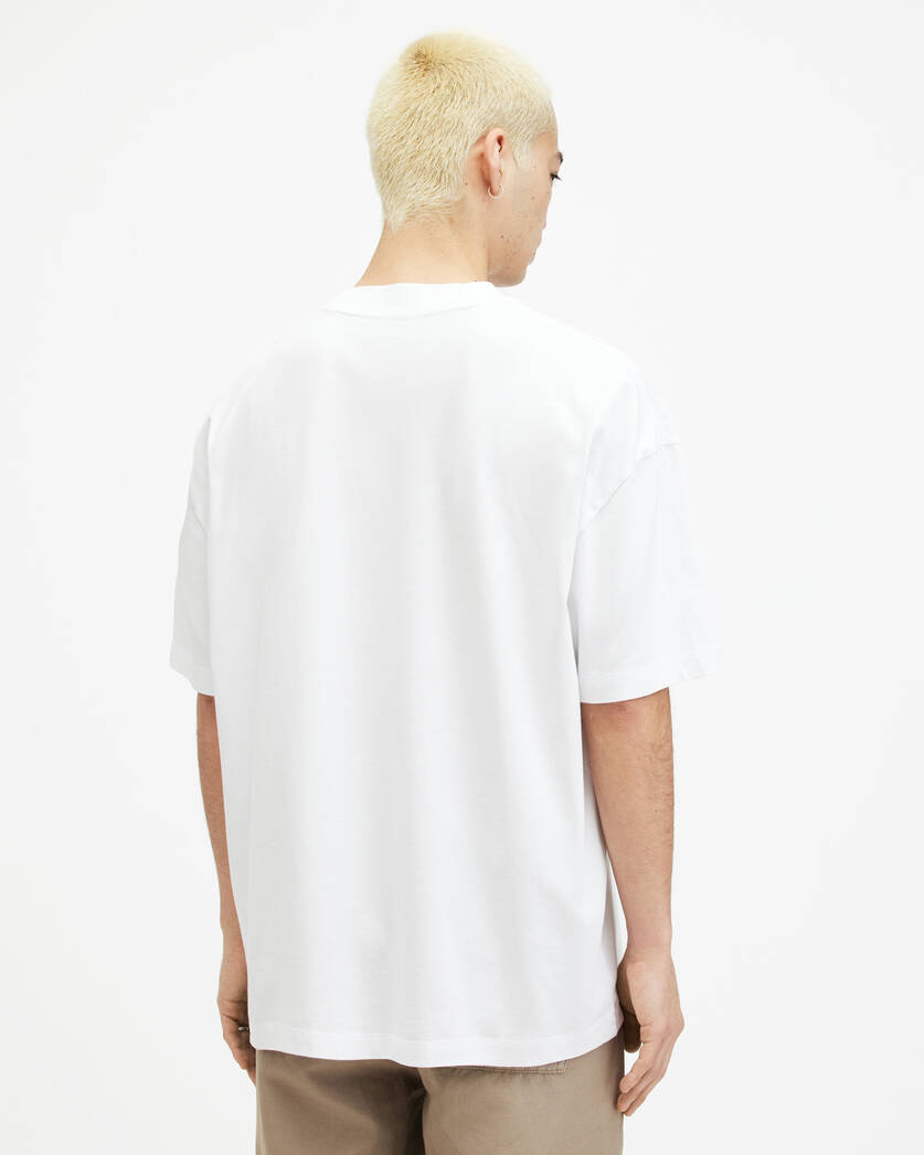 Playera ALLSAINTS Phang Logo Printed Crew Neck