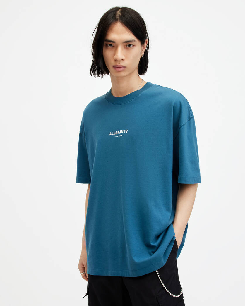 Playera ALLSAINTS Subverse Logo Oversized