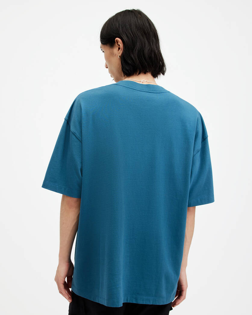 Playera ALLSAINTS Subverse Logo Oversized