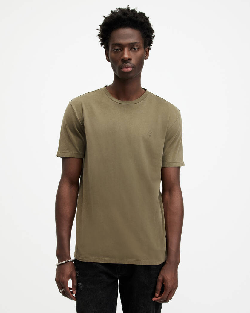 Playera ALLSAINTS Ossage Crew Neck Slim Ramskull
