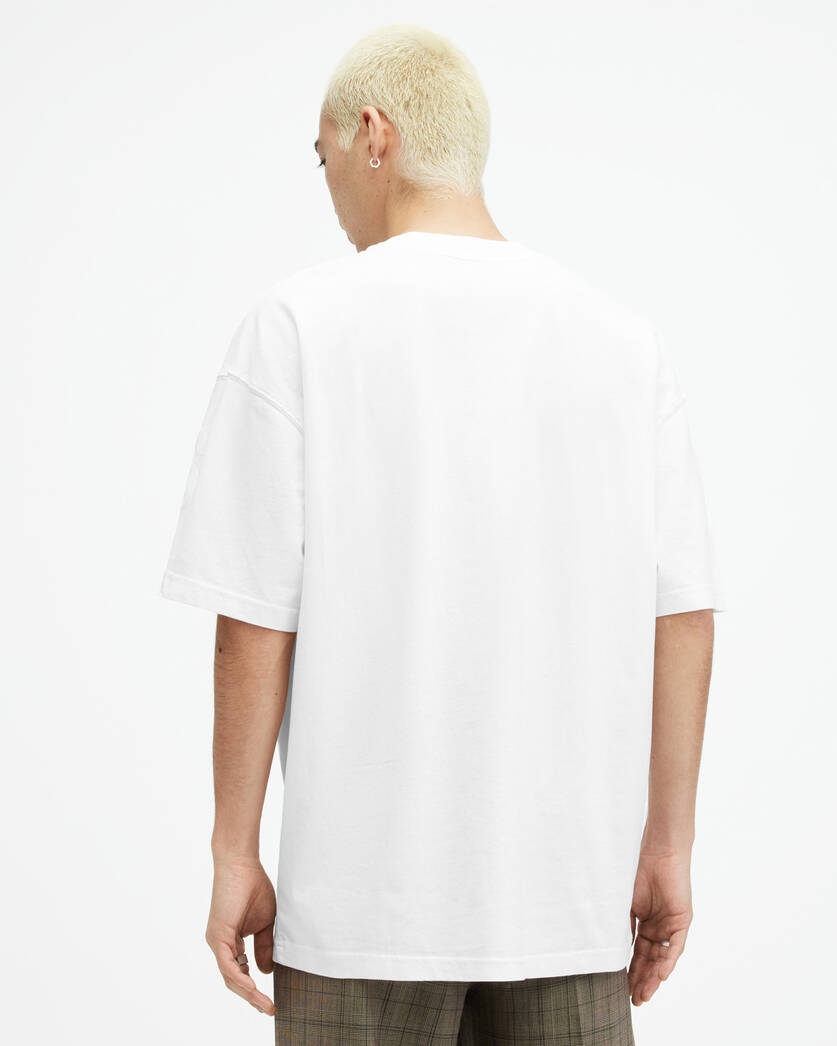 Playera ALLSAINTS Biggy Oversized Logo Print