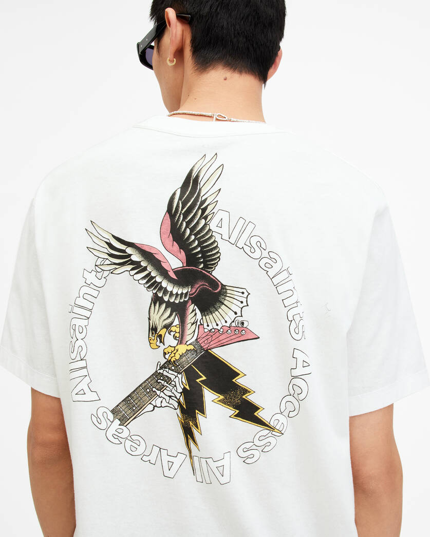 Playera ALLSAINTS Fret Relaxed Fit Graphic