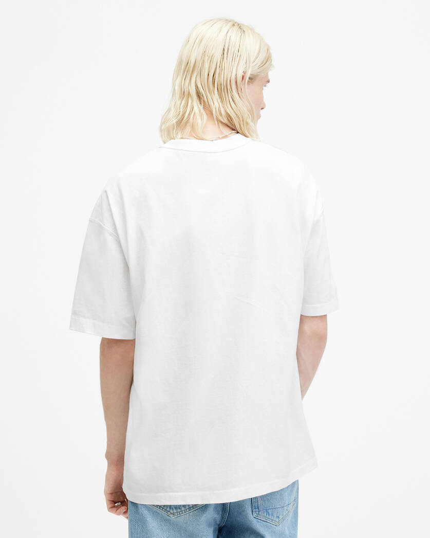 Playera ALLSAINTS Isac Oversized Crew Neck