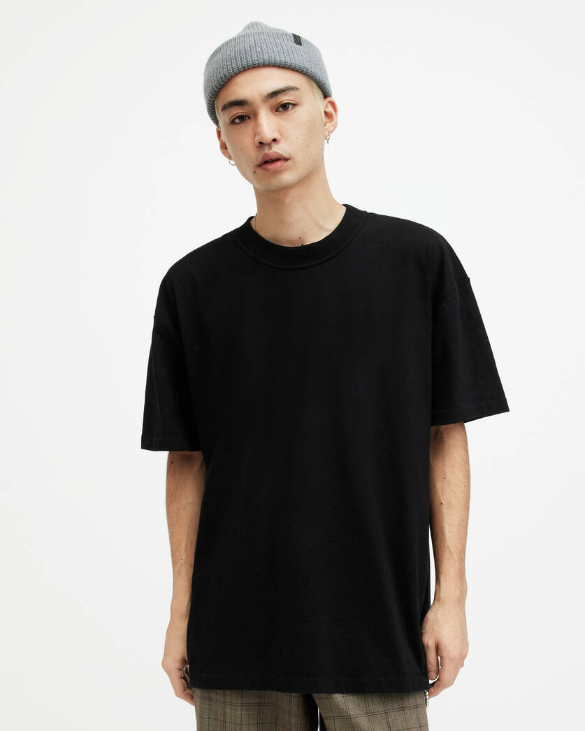 Playera ALLSAINTS Isac Oversized Crew Neck