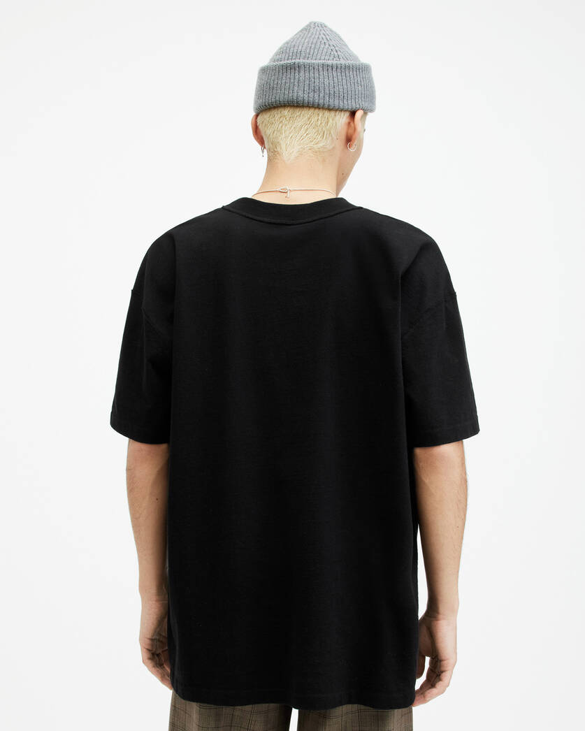 Playera ALLSAINTS Isac Oversized Crew Neck