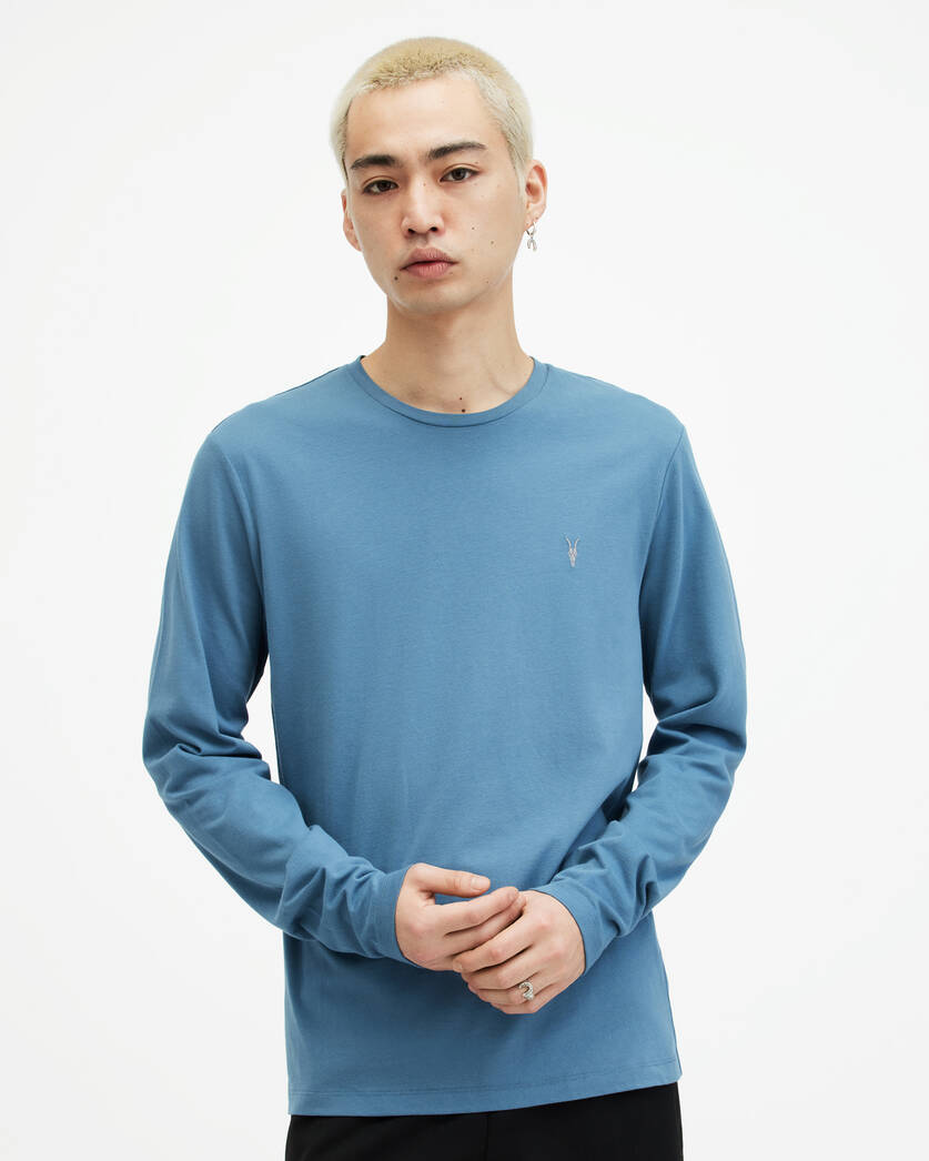 Playera ALLSAINTS Brace Brushed Cotton Long Sleeve