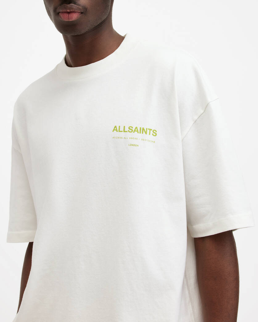 Playera ALLSAINTS Access Oversized Crew Neck