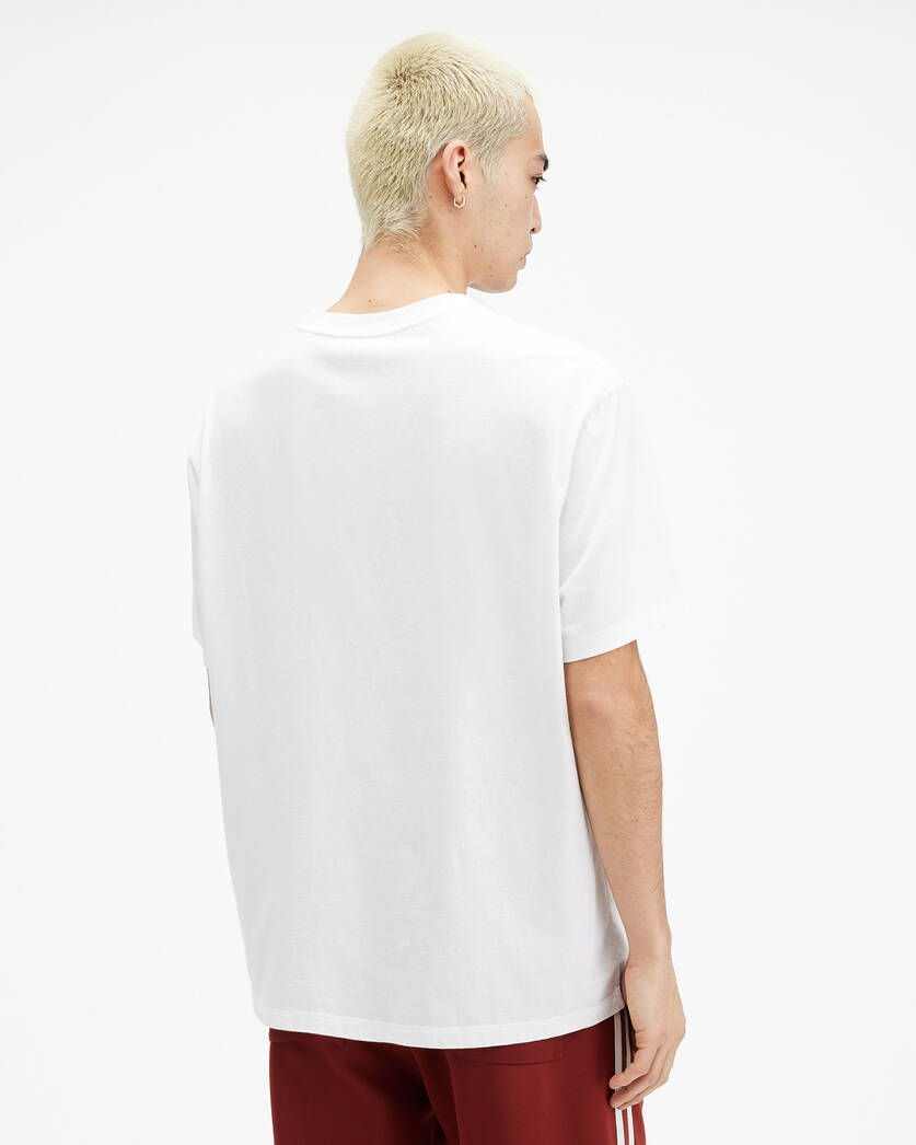 Playera ALLSAINTS Daized Logo Print Crew Neck