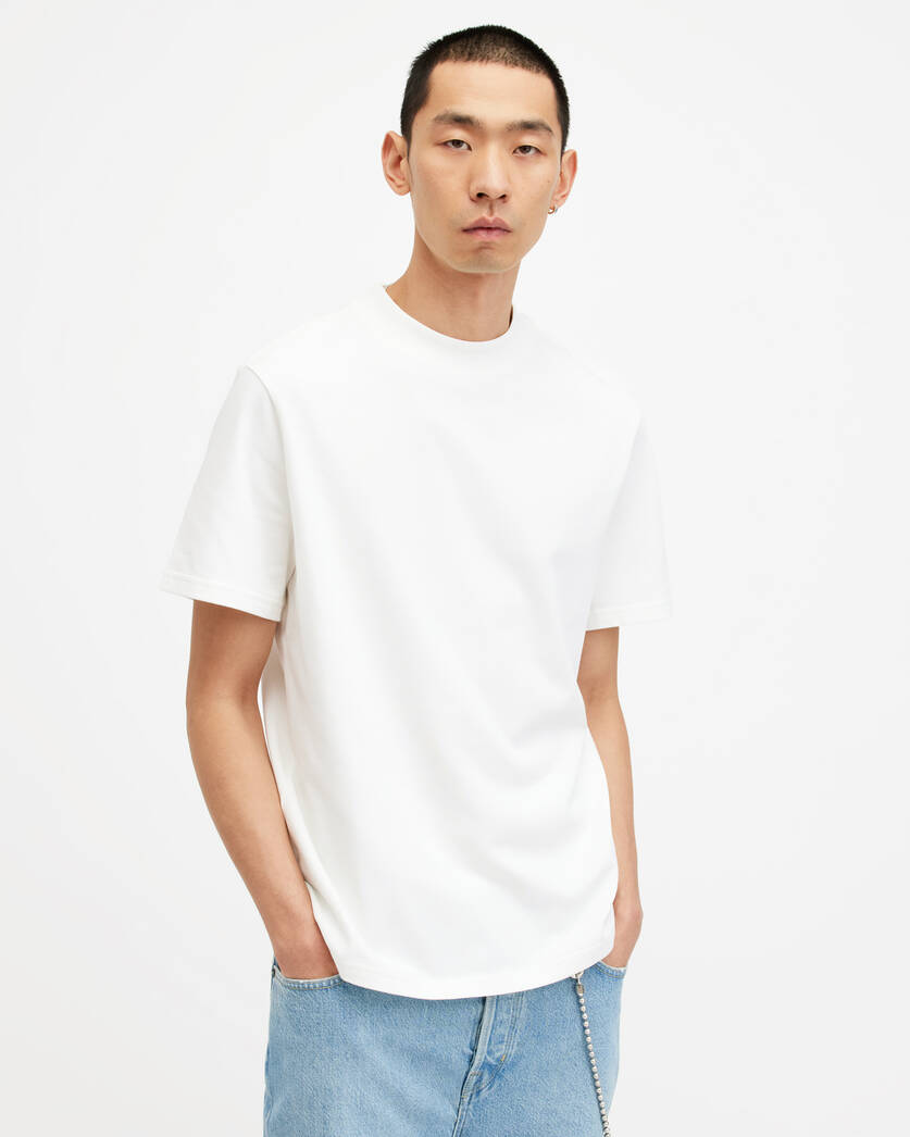 Playera ALLSAINTS Nero Heavyweight Relaxed Fit