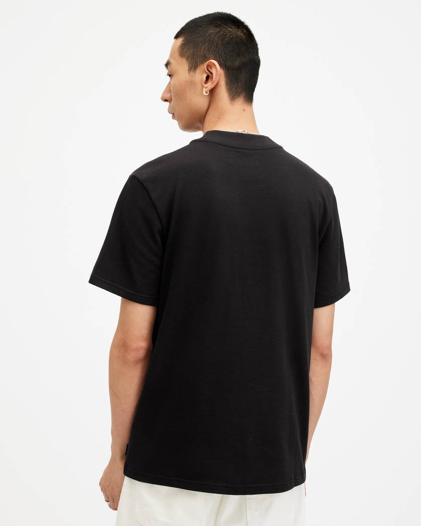 Playera ALLSAINTS Nero Heavyweight Relaxed Fit