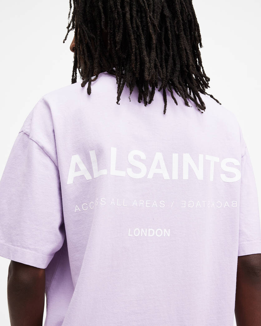 Playera ALLSAINTS Access Oversized Crew Neck