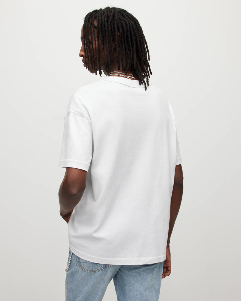 Playera ALLSAINTS Isac Oversized Crew Neck