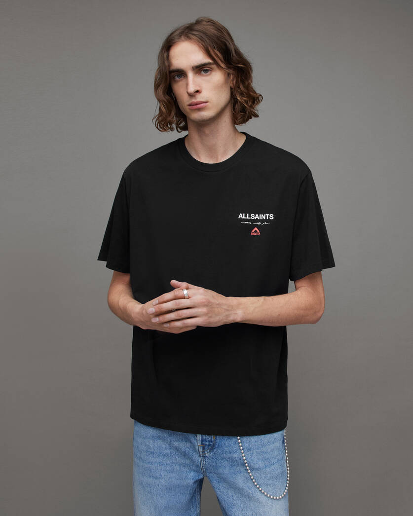 Playera ALLSAINTS Shelter Charity Crew Neck