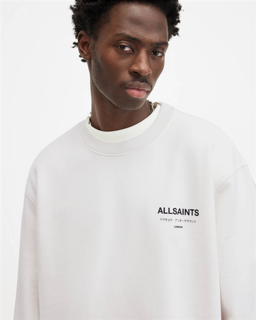 Hoodie ALLSAINTS Underground Oversized Crew