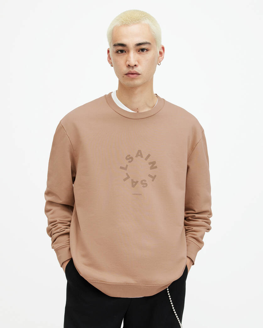 Hoodie ALLSAINTS Tierra Oversized Circle Logo