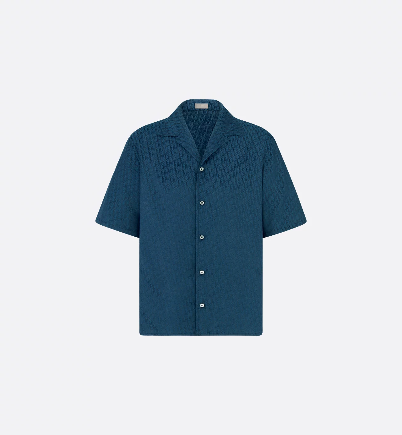 Camisa Dior Oblique de manga corta