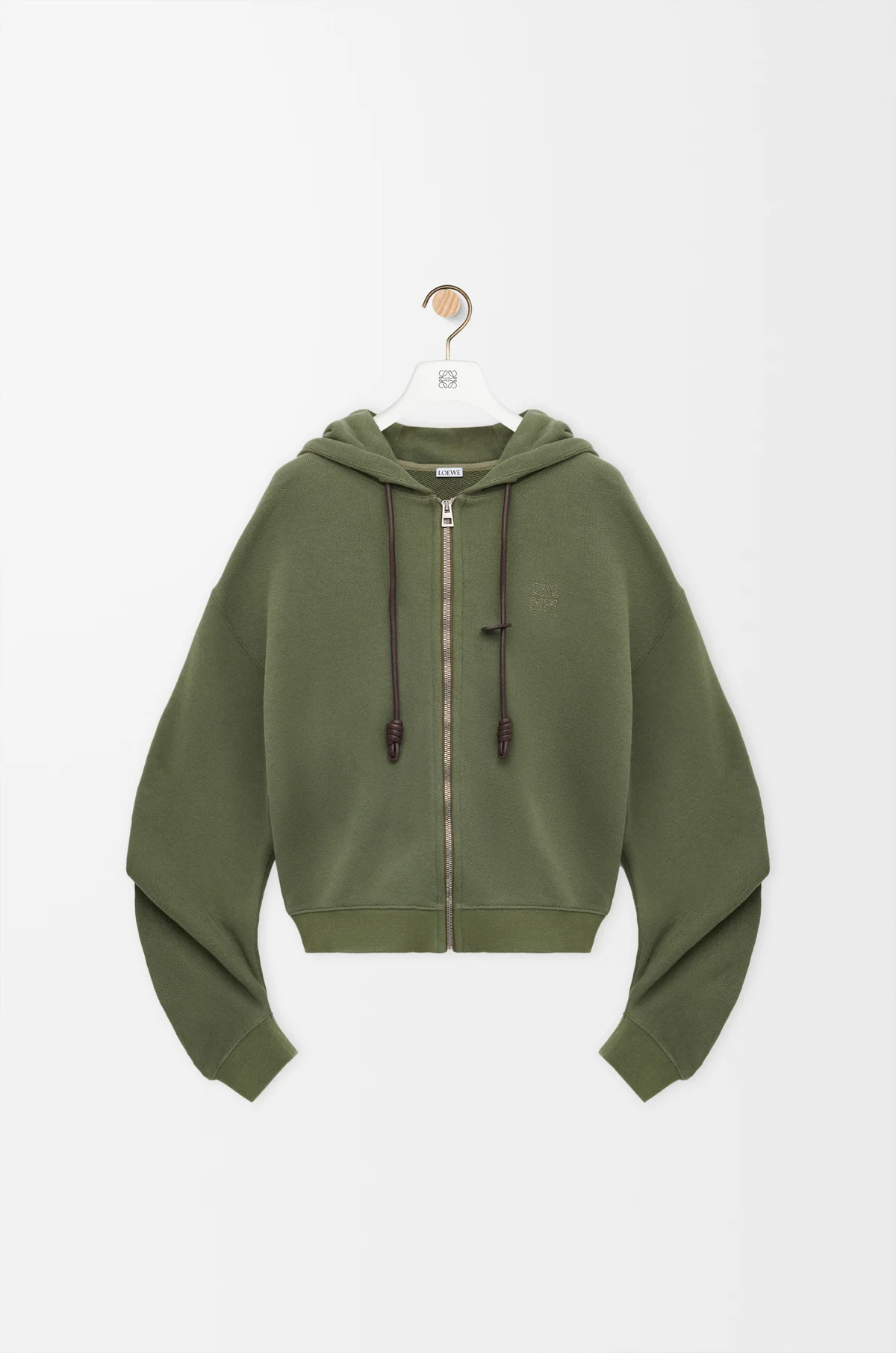 LOEWE Flamenco hoodie in cotton and cashmere
