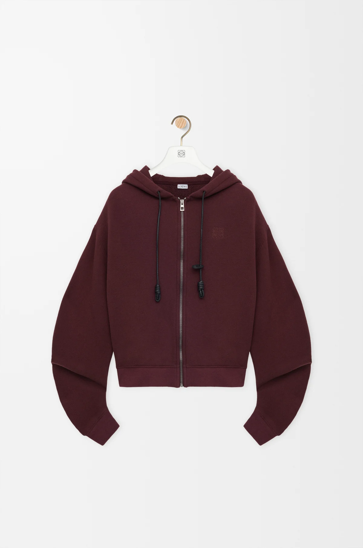 LOEWE Flamenco hoodie in cotton and cashmere