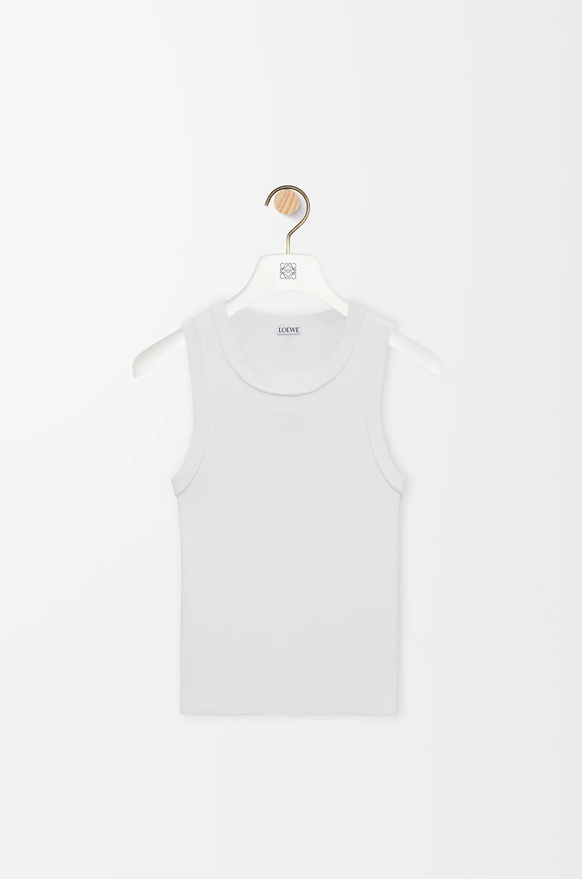 LOEWE Anagram tank top in stretch viscose