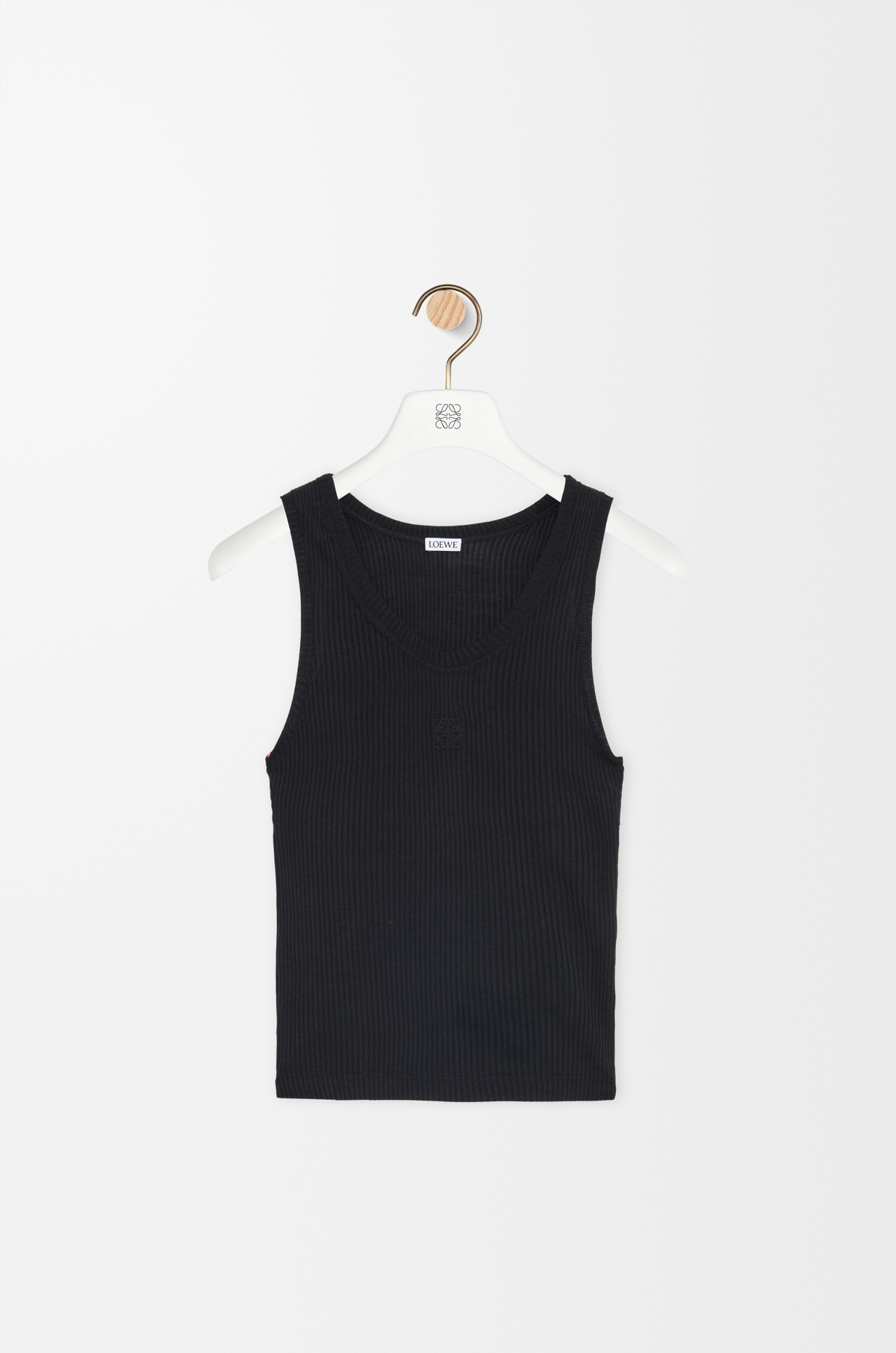 LOEWE Anagram tank top in silk