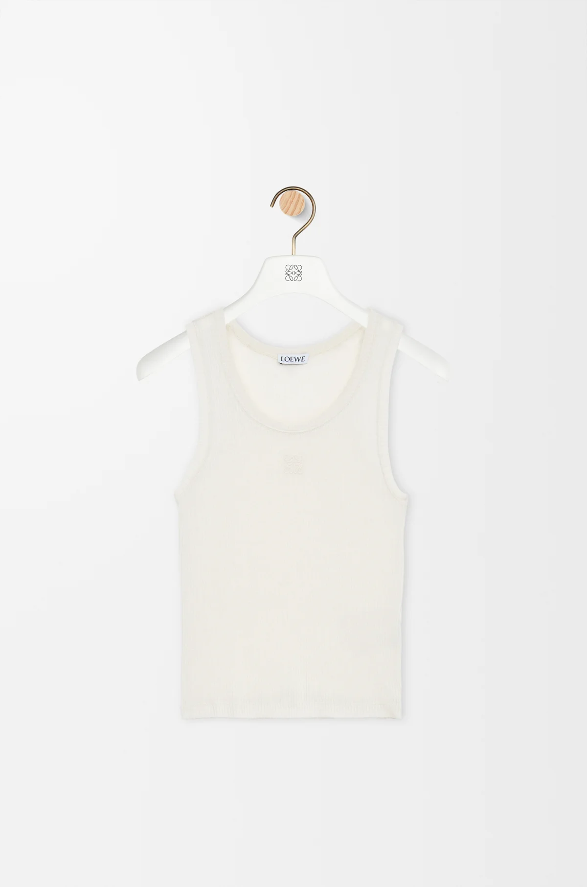 LOEWE Anagram tank top in silk