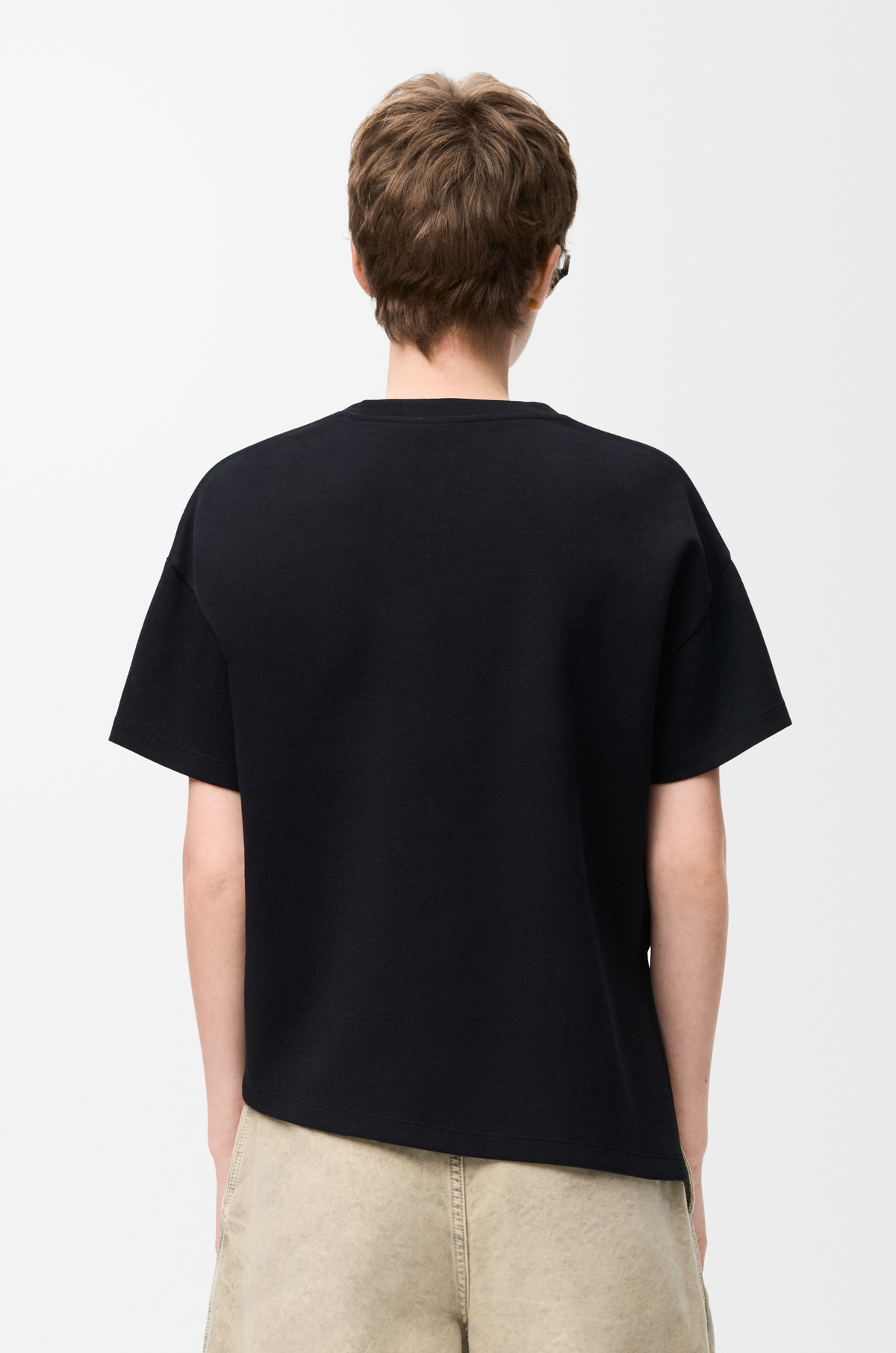 LOEWE Asymmetric t-shirt in cotton blend