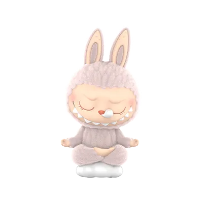 Labubu The Monsters Lazy Yoga Series Figures Sealed Case