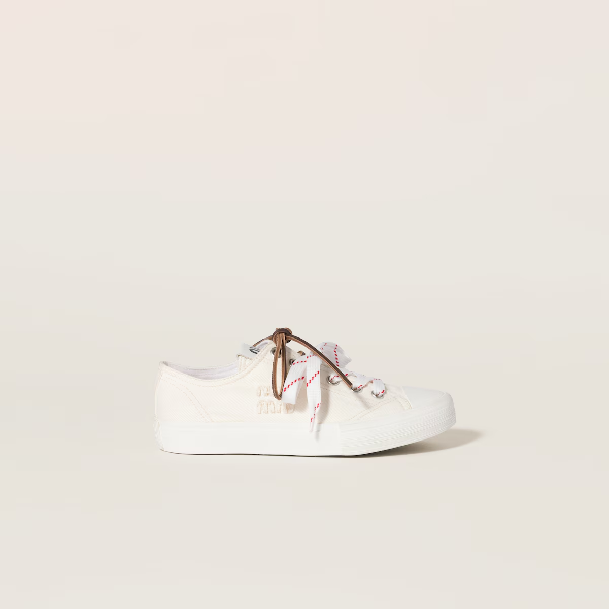 Miu Miu Washed denim sneakers