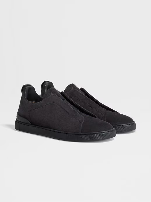 Zapatillas Triple Stitch™ en Ante Azul Marino