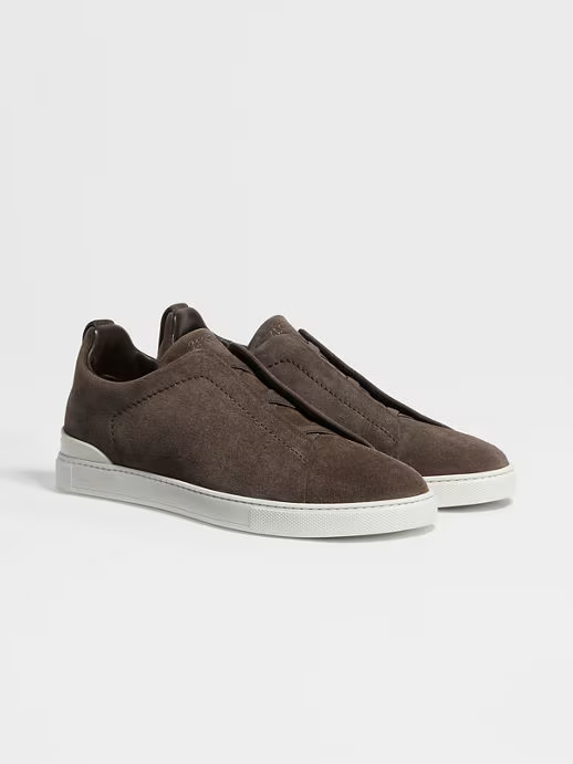Zapatillas Triple Stitch™ en Ante Marrón