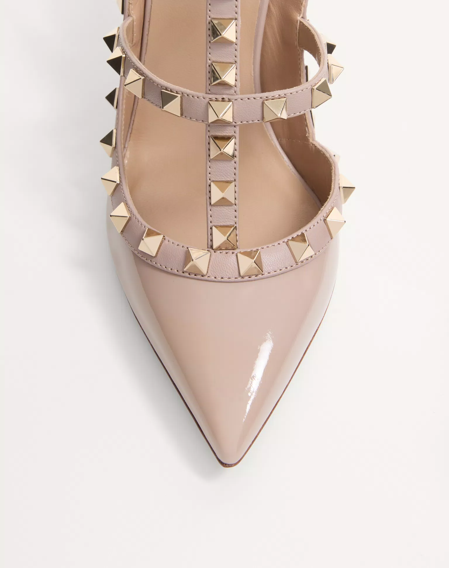 Valentino Patent Rockstud Caged Pump 100Mm