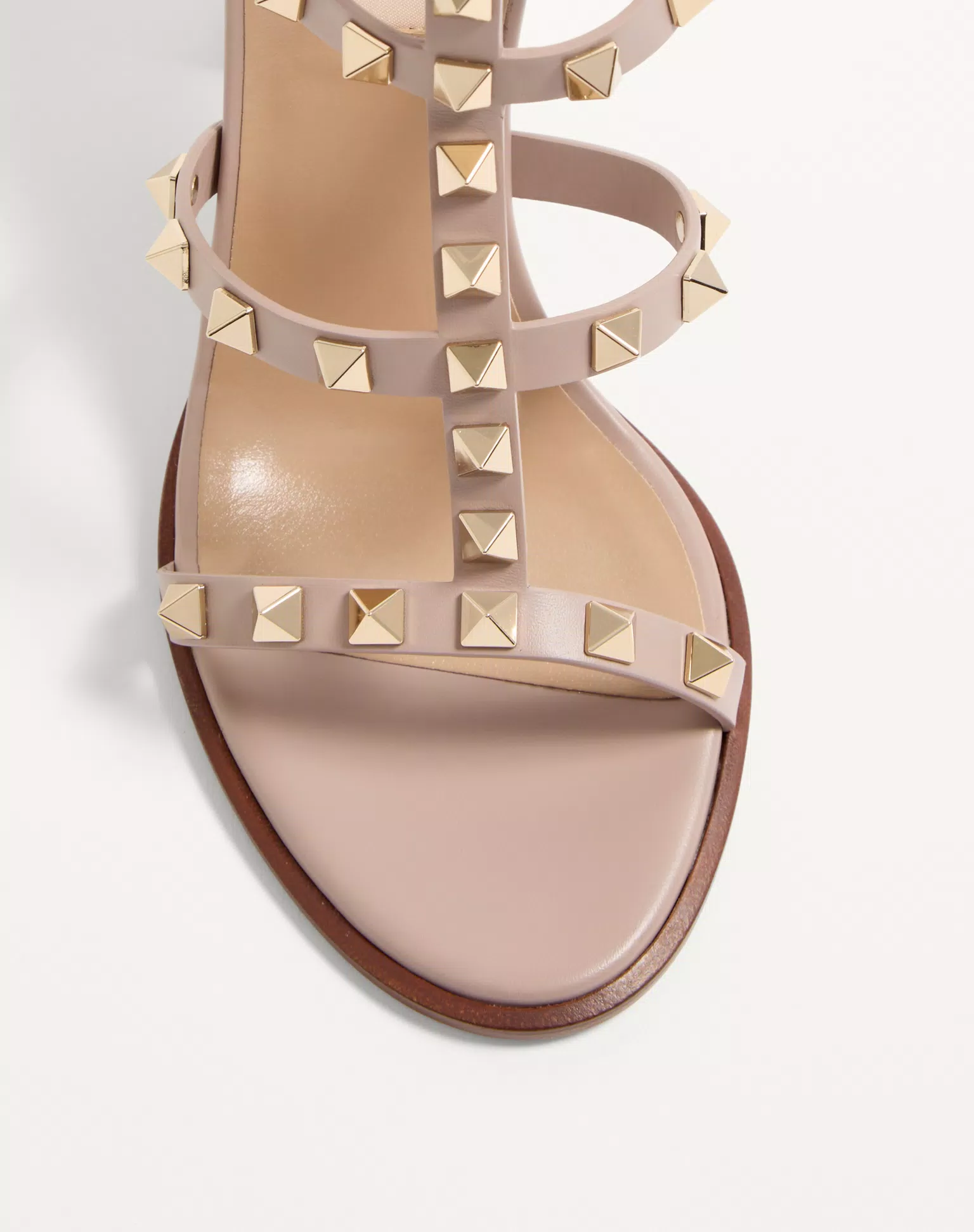 Valentino Rockstud Ankle Strap Sandal 90 Mm