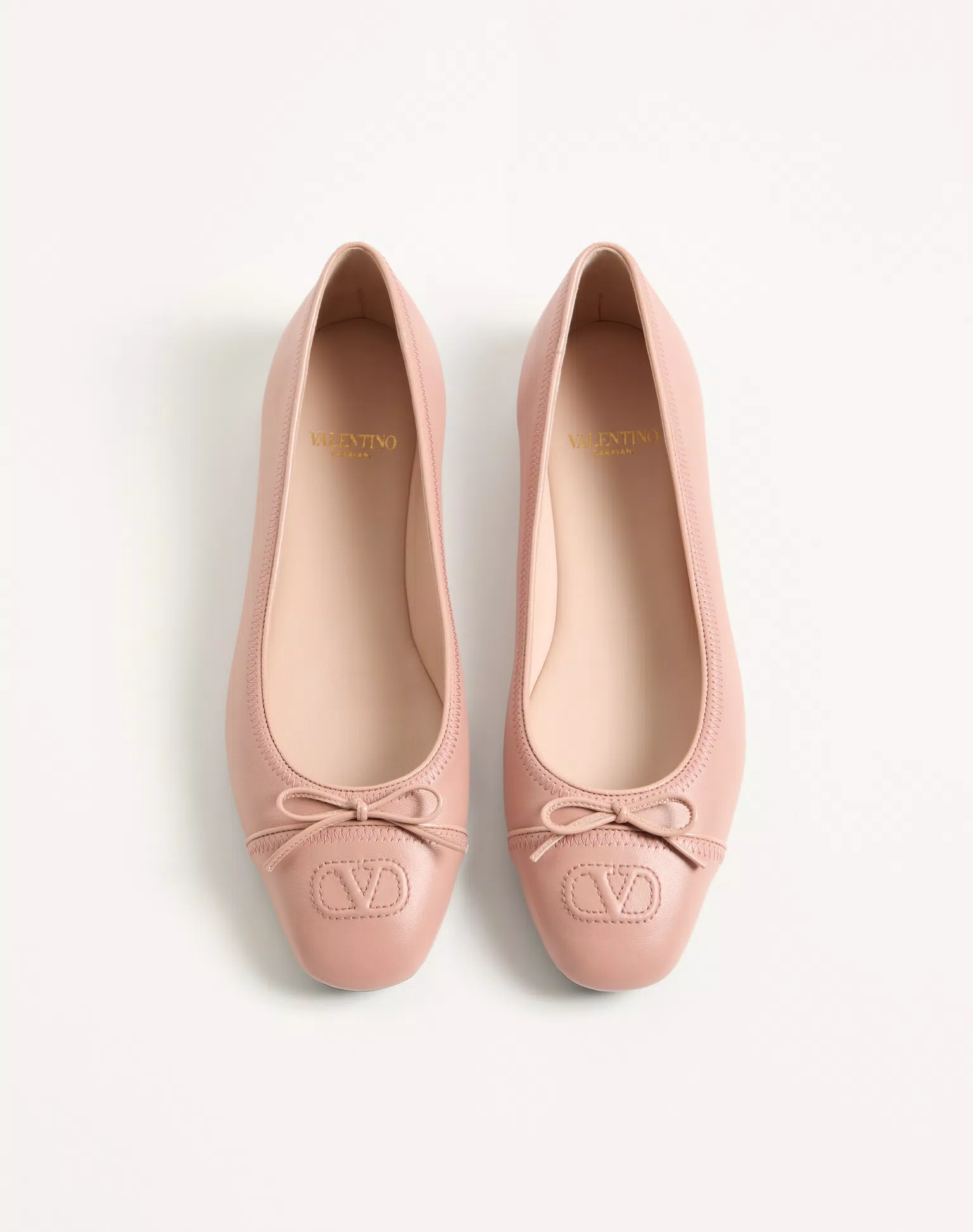 Valentino VLogo Signature Ballerina In Nappa 05Mm