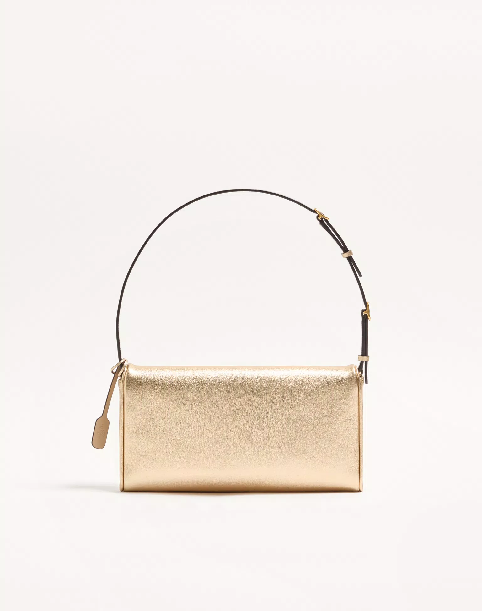 Valentino Garavani Devain Small Shoulder Bag In Laminated Nappa Leather