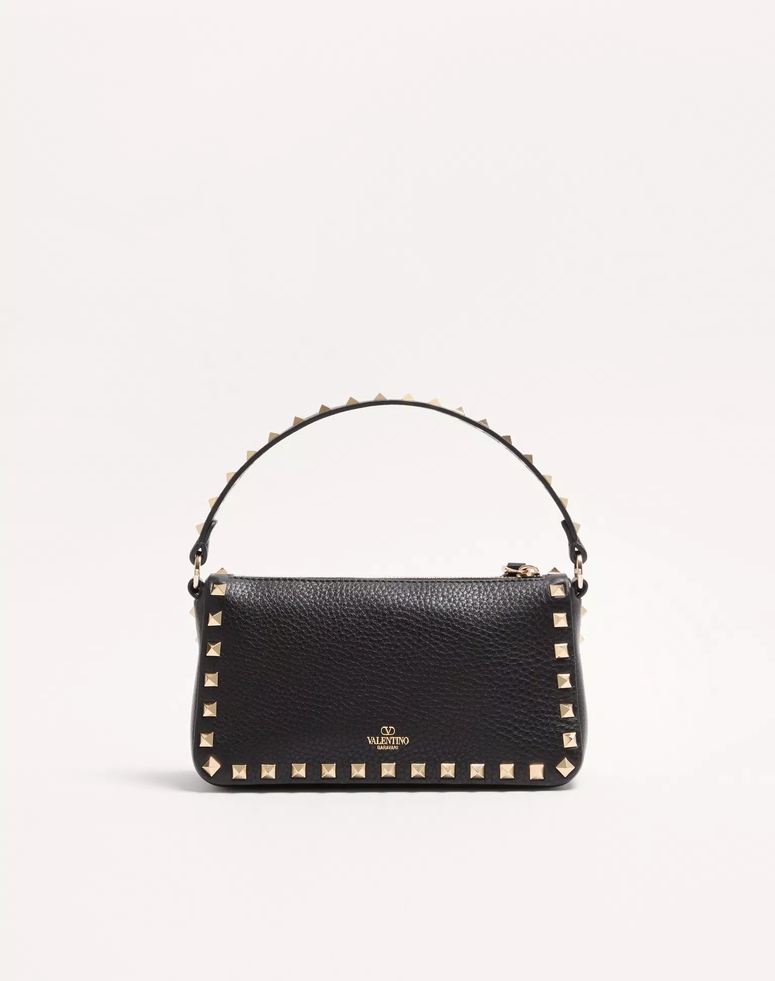 Valentino Small Rockstud Grainy Calfskin Crossbody Bag