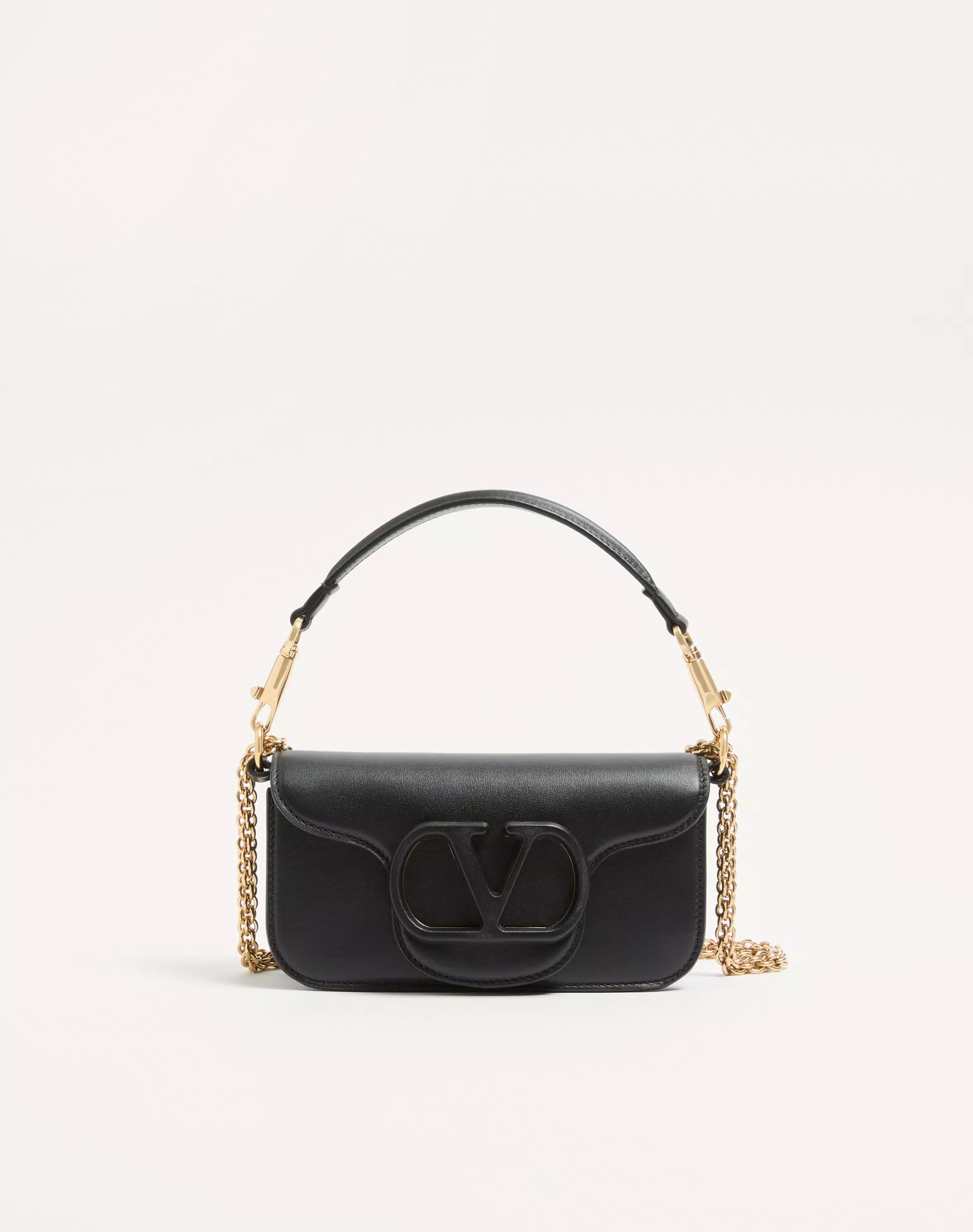 Valentino Garavani Locò Small Shoulder Bag In Calfskin