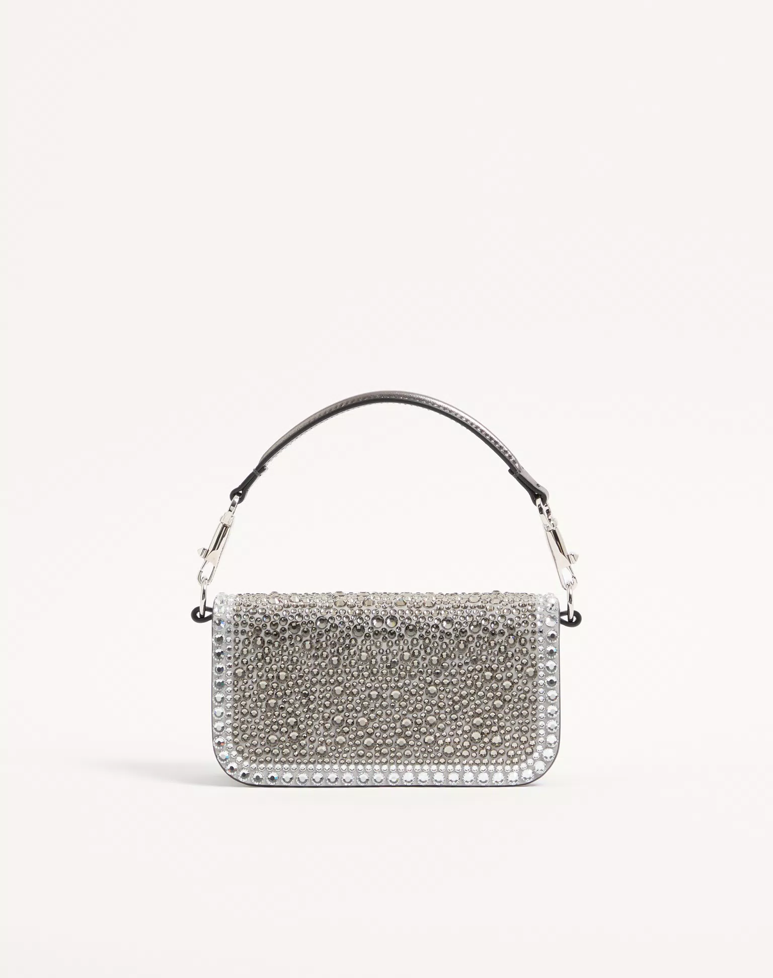 Valentino Garavani Locò Small Shoulder Bag With Rhinestones
