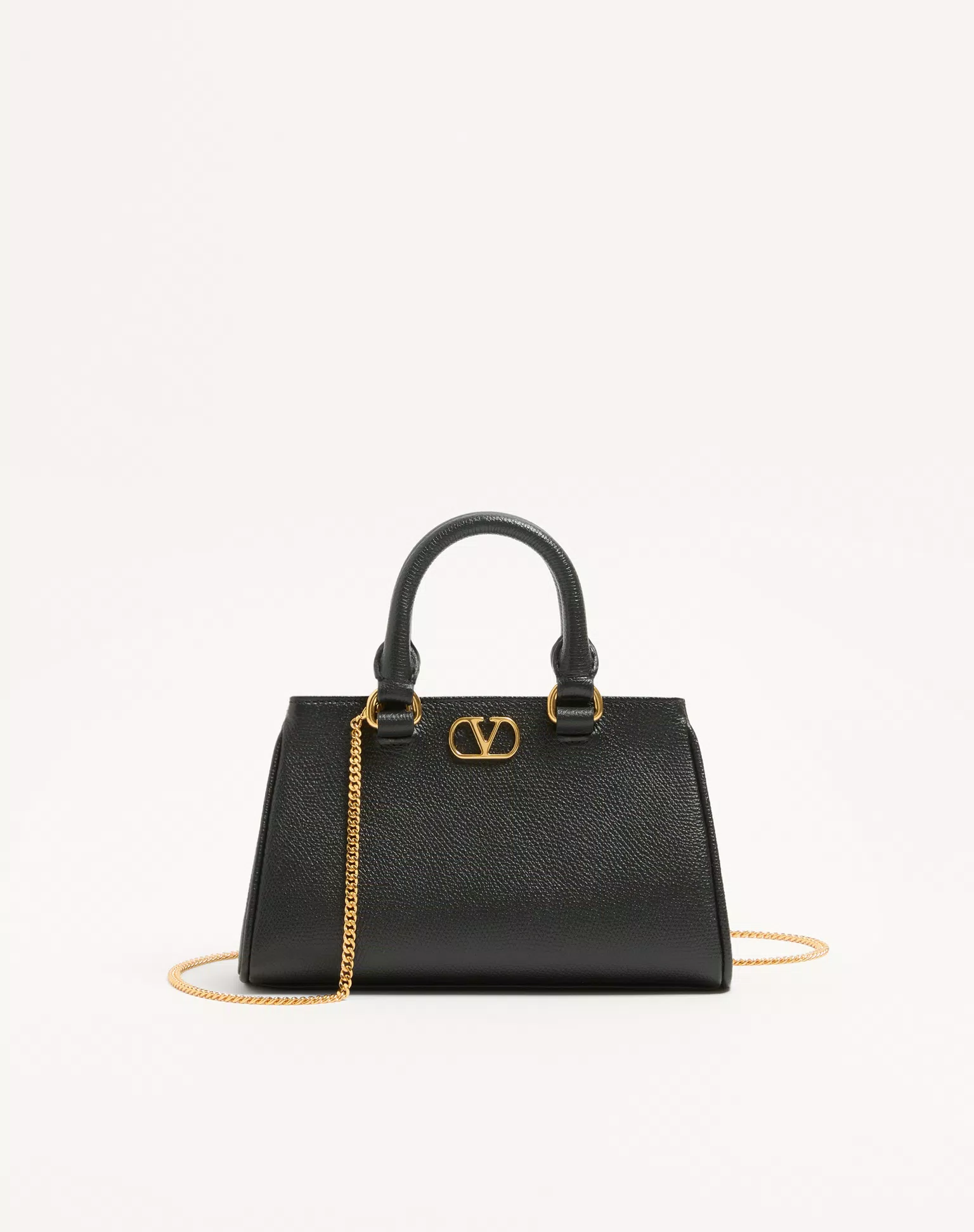 Valentino VLogo Signature Mini Bag In Grainy Calfskin