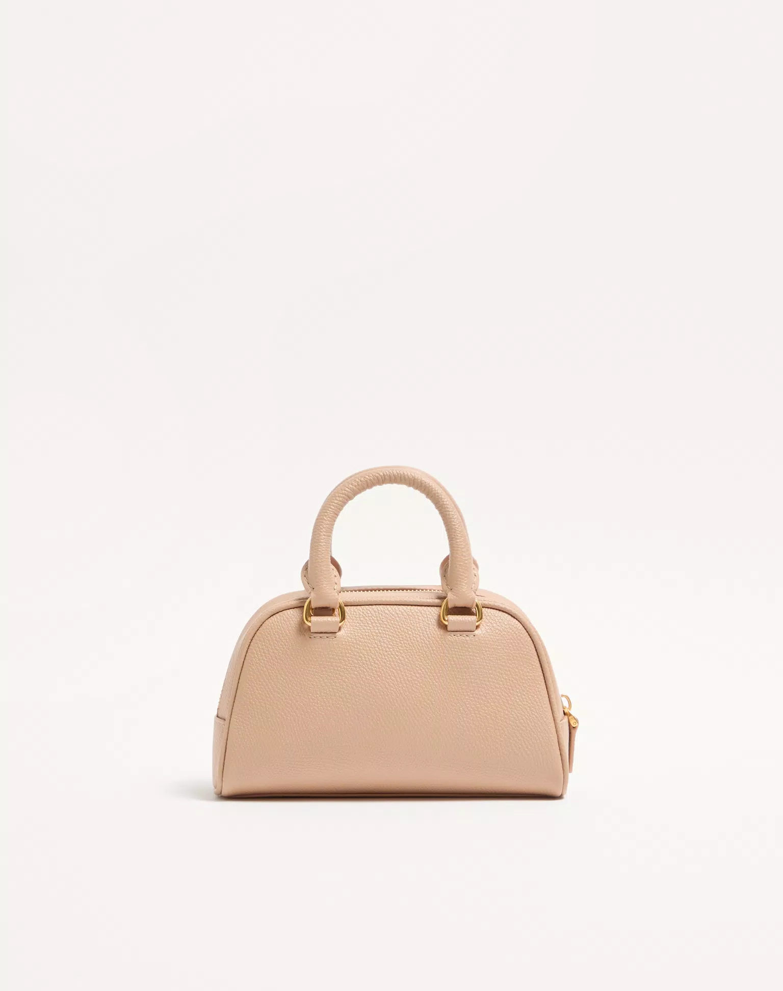 Valentino Mini VLogo Signature Bowling Bag In Grainy Calfskin