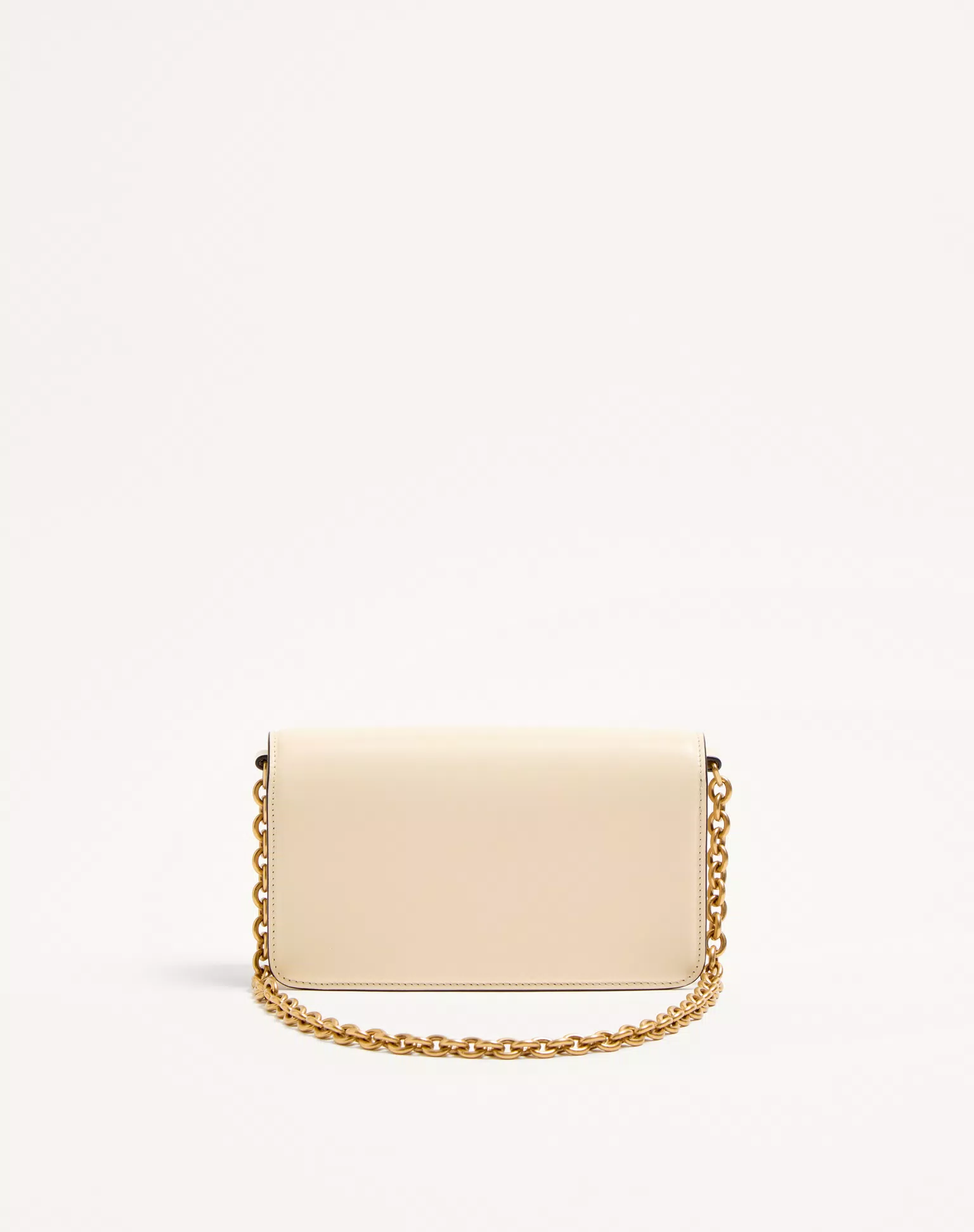 Valentino Garavani Vain Clutch Bag In Shiny Calfskin