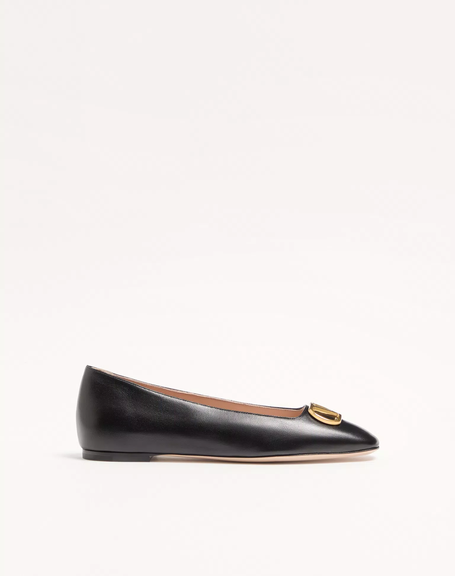 Valentino VLogo Signature Ballerina In Nappa