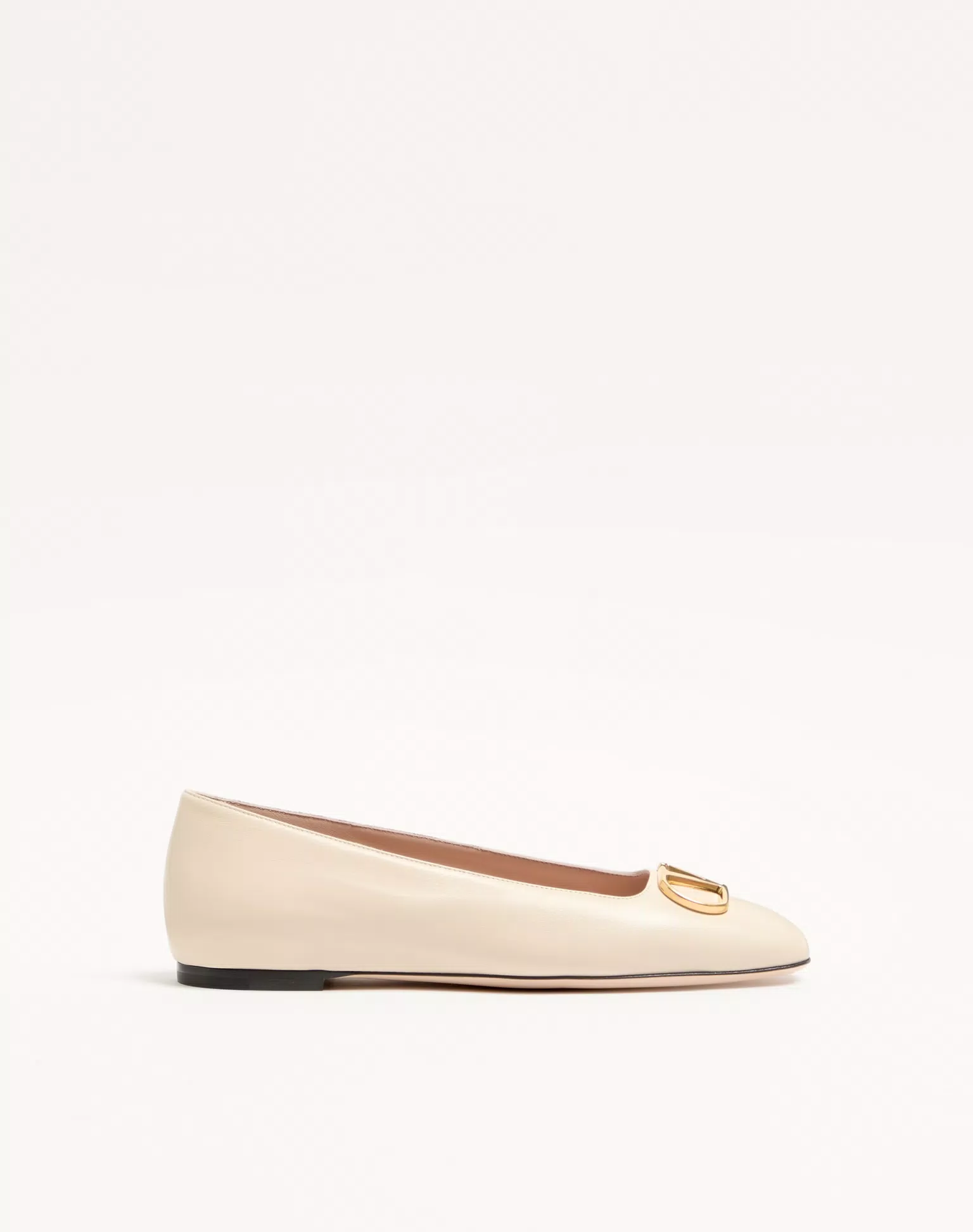 Valentino VLogo Signature Ballerina In Nappa