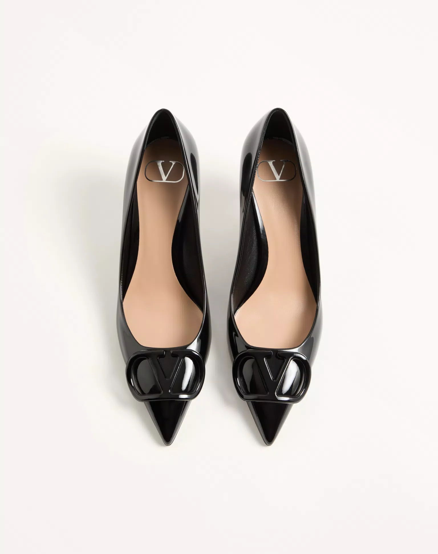 Valentino VLogo Signature Patent Leather Pumps 60Mm