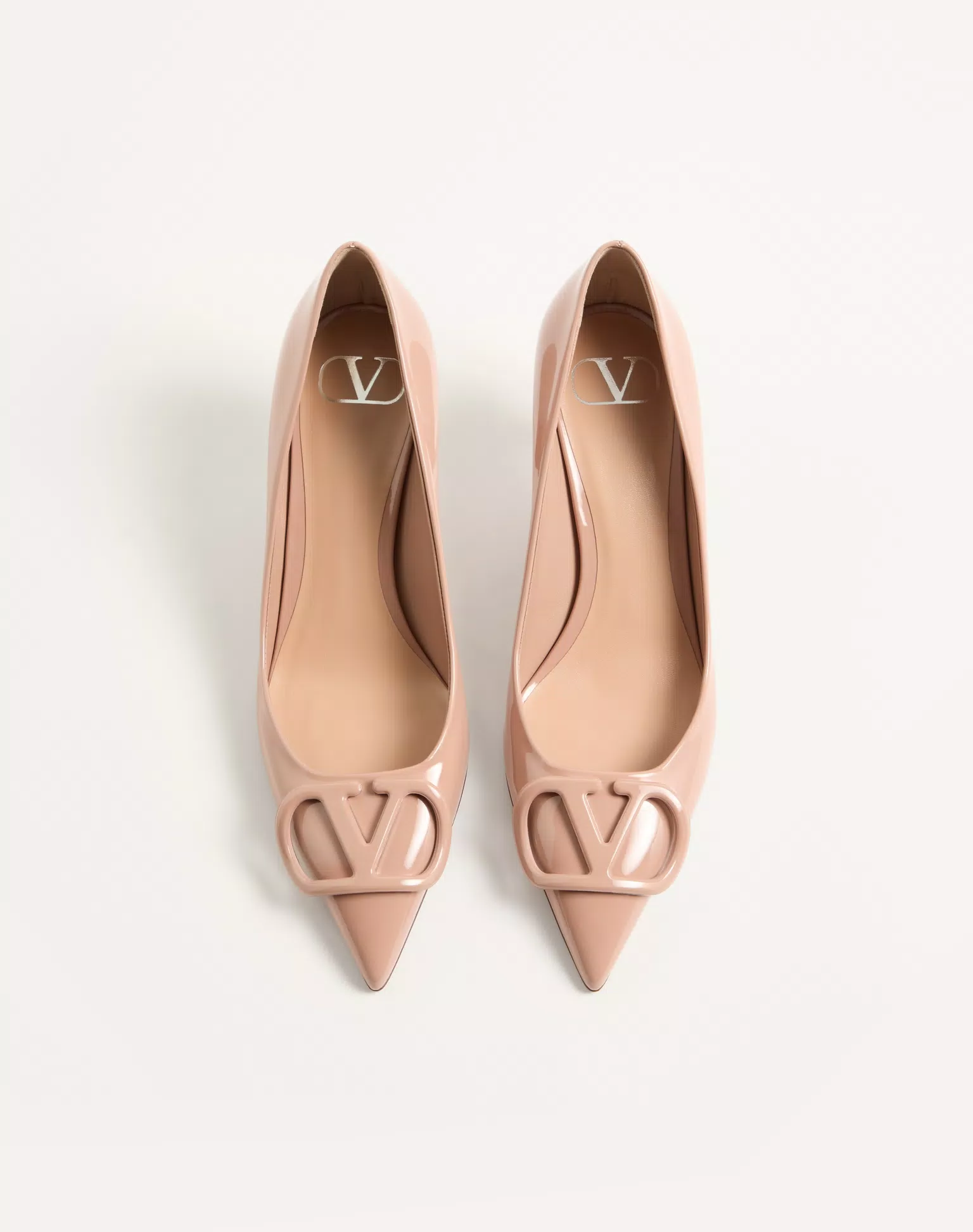 Valentino VLogo Signature Patent Leather Pumps 60Mm