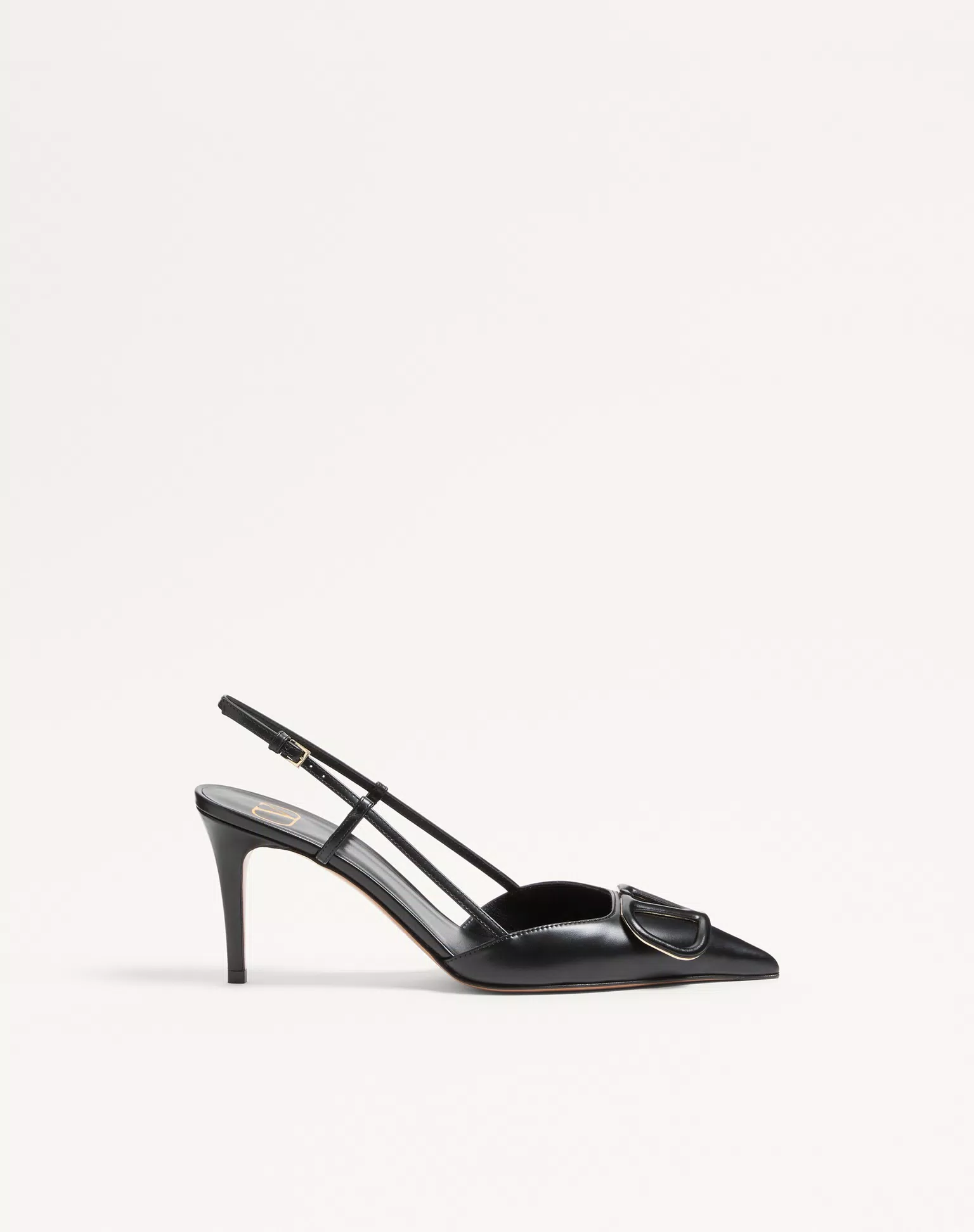 Valentino VLogo Signature Calfskin Slingback Pump 80 Mm